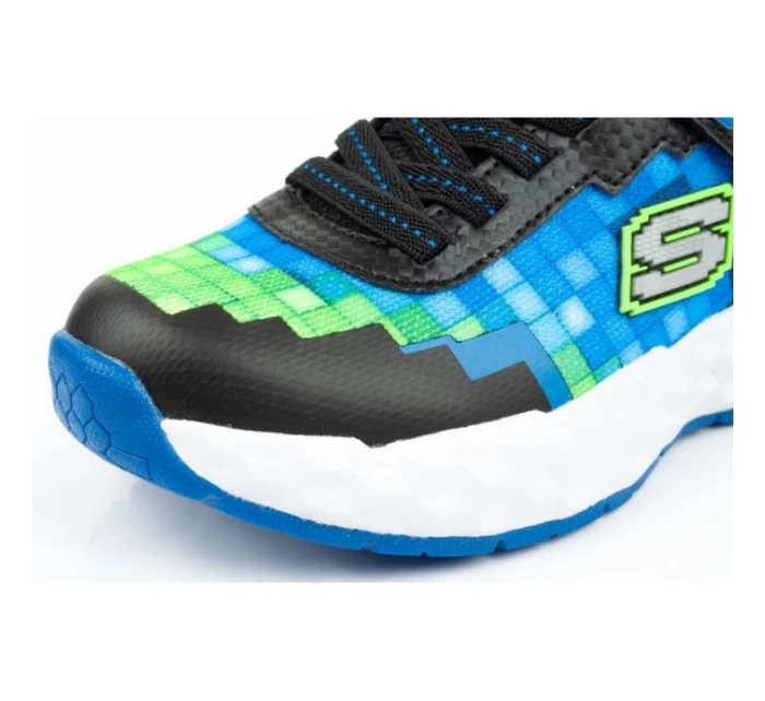 Boty Skechers Minecraft LED Jr 402204L/BBLM Boty Skechers Minecraft LED Jr 402204L/BBLM