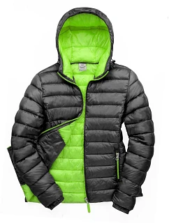 Result R 194F Dámská prošívaná bunda "SnowBird" 30.194F black/lime