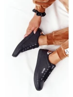 Dámské Kožené Tenisky BIG STAR model 21547852 - Big Star Shoes Dámské Kožené Tenisky BIG STAR model 21547852 - Big Star Shoes