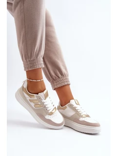 Dámské nízké tenisky béžové model 21651086 - Boto