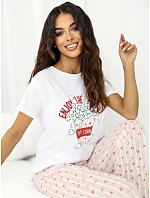 Pyžamo CLM PI 1581.09 světle růžové