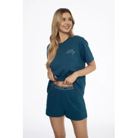 Abstract 41314-69X Dámské pyžamo Sea - Henderson Ladies Abstract 41314-69X Dámské pyžamo Sea - Henderson Ladies