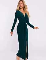 Dámské šaty M840 tmavě zelené - Moe