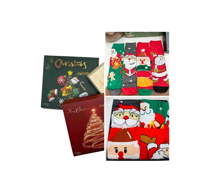 ponožky Merry Christmas Box 3546 model 21777361 - WiK