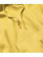 Žlutá dámská tepláková mikina (W02-69)