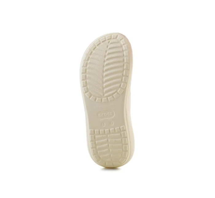 Crocs Classic Crush Sandal Buttercream 207670-76O Crocs Classic Crush Sandal Buttercream 207670-76O