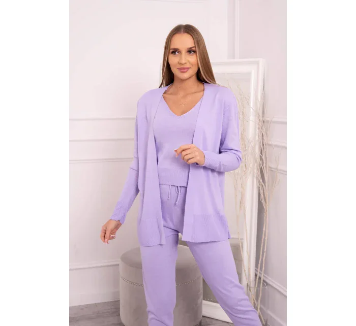 Sada svetrů 3-dílná fialová Sada svetrů 3-dílná fialová