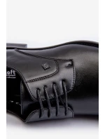 Mužská elegantní polobotky černé Jenavee