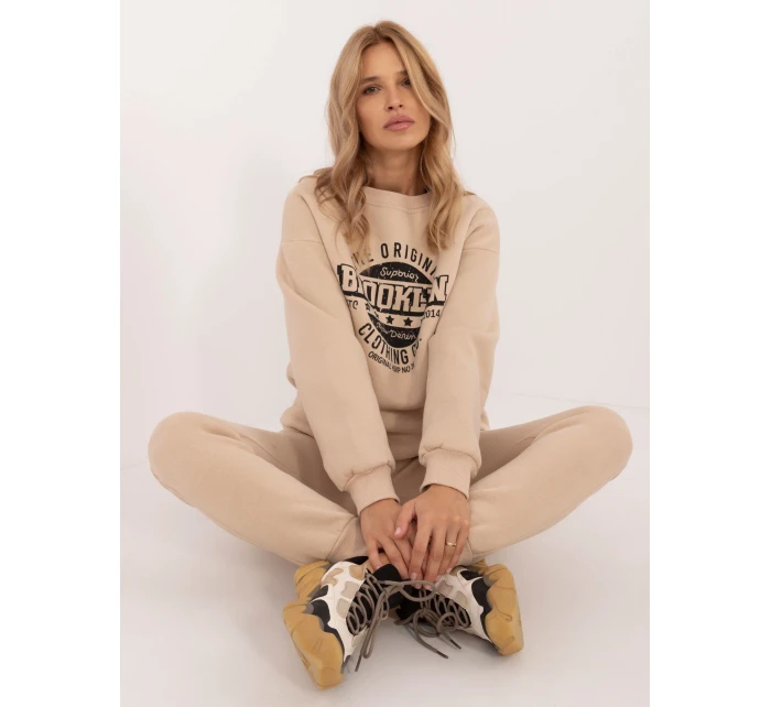 Bluza EM BL model 20496368 beżowy - FPrice Bluza EM BL model 20496368 beżowy - FPrice