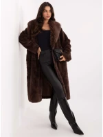 Płaszcz PL brązowy model 21749921 - FPrice Płaszcz PL brązowy model 21749921 - FPrice