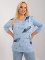 Halenka RV BZ 9433.81 světle modrá Halenka RV BZ 9433.81 světle modrá