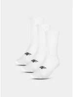 Dětské unisex ponožky 4F (3pack) - bílé Dětské unisex ponožky 4F (3pack) - bílé