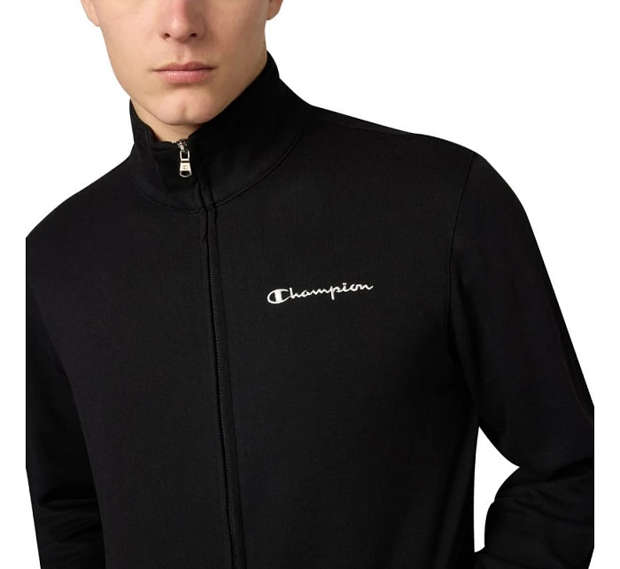 Pánský oblek na zip Black model 22119778 KK001 tepláková souprava - CHAMPION