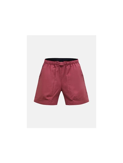Dámské šortky PEAK PERFORMANCE W Outdoor Cargo Shorts, červené Dámské šortky PEAK PERFORMANCE W Outdoor Cargo Shorts, červené