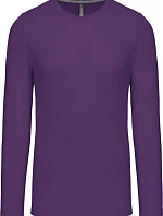 Kariban K 359 Pánské tričko s dlouhým rukávem 20.K359 purple