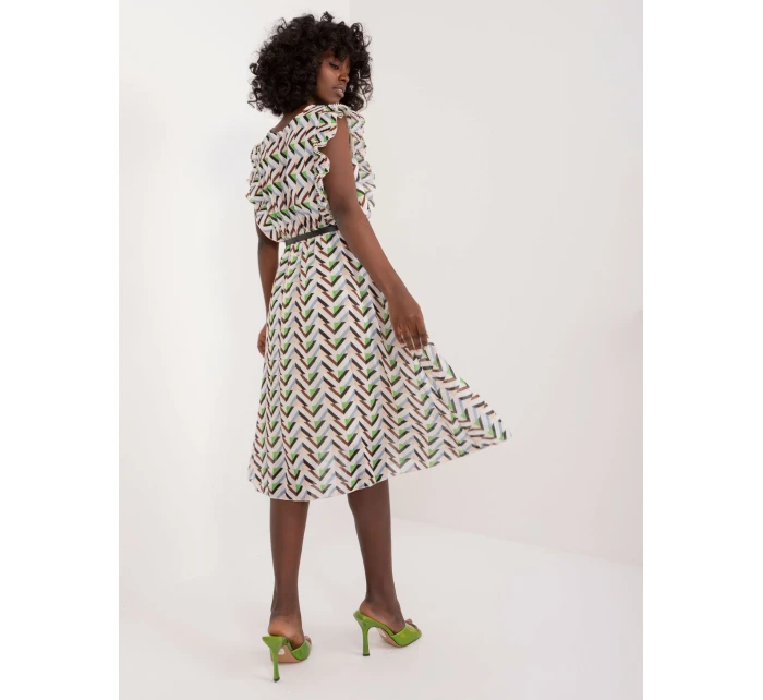 Sukienka DHJ SK model 21271986 biały - FPrice