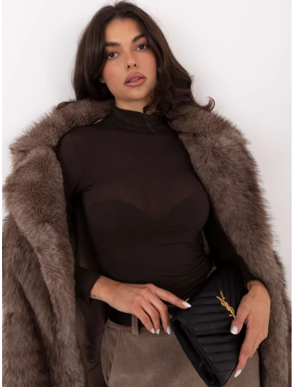 Bluzka IT BZ model 21749892 brązowy - FPrice Bluzka IT BZ model 21749892 brązowy - FPrice