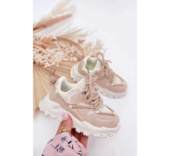 Dětské sportovní sneakers Tilvianea – bílé