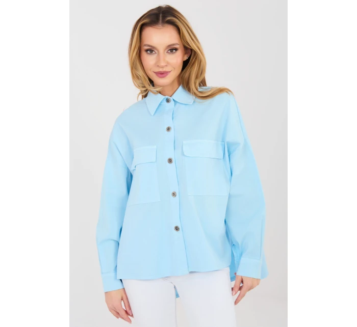 Košile s dlouhým rukávem  model 224203 Italy Moda