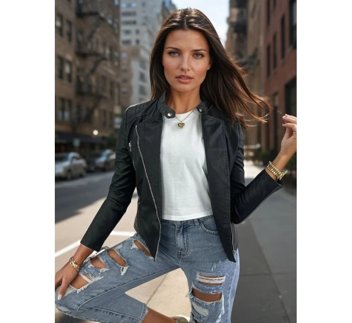 Dámská bunda PIRMA černá FashionStreet TY3454 Dámská bunda PIRMA černá FashionStreet TY3454