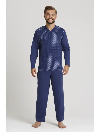 Pánské pyžamo Gucio dł/r M-2XL
