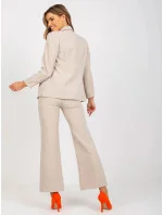 Dámské sako DHJ MA 15555 béžové - FPrice Dámské sako DHJ MA 15555 béžové - FPrice