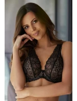 Dámská podprsenka BRALETTE Černá s béžovou  model 21264594 - MEDIOLANO