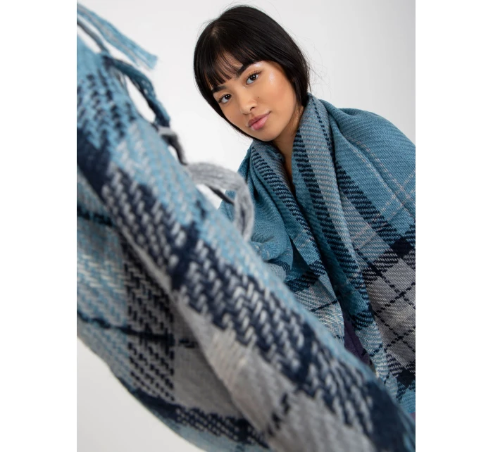 Dámský šátek AT CH  modrý model 17846477 - FPrice