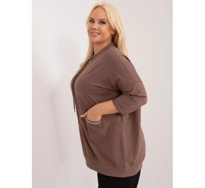 Halenka RV BZ 14001.46 hnědá Halenka RV BZ 14001.46 hnědá