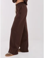 Spodnie SM SP model 21782576 ciemny brązowy - FPrice Spodnie SM SP model 21782576 ciemny brązowy - FPrice