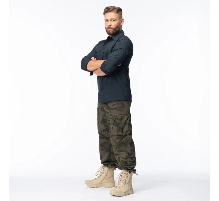 Pánská košile Defender M 92800499780 Černá - Magnum