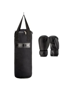 Sada boxovacího pytle 6 kg a boxerských rukavic 6 oz Meteor