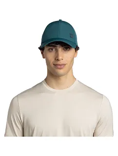 Czapka z daszkiem model 22605201 CAP SOLID TEAL S/M - Buff
