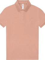 B&C My Polo 210 /women Dámské piqué polo z těžké bavlny 01.W463 nude
