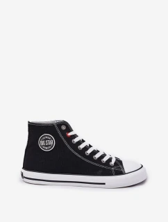 Textilní Pánské Tenisky Big Star NN174304 HI-POLY SYSTEM Černé