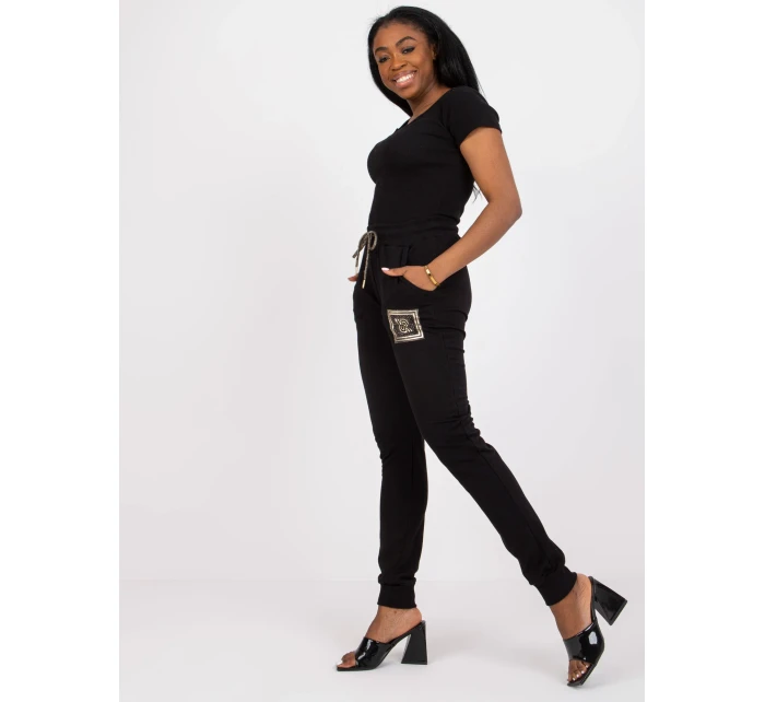 Tepláky RV DR 7284.43 černá