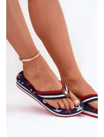 Dámské žabky na klínku Big Star – tmavě modré Dámské žabky na klínku Big Star – tmavě modré