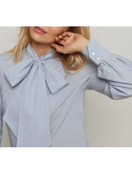 Dámská košile Kokarda Modro-bílá - Bubala Dámská košile Kokarda Modro-bílá - Bubala