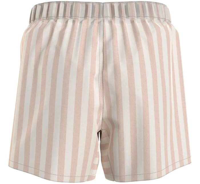 Dámské pyžamové šortky QS6892E FRN proužky - Calvin Klein