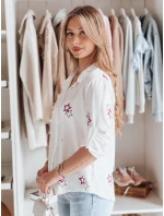 Dámské oversize tričko s white Dstreet model 21984430 - FashionStreet Dámské oversize tričko s white Dstreet model 21984430 - FashionStreet