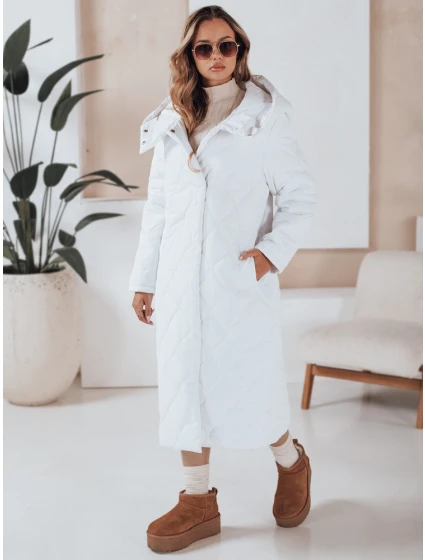 Dámská zimní bunda LIKEMIRA prošívaná bílá FashionStreet TY4928