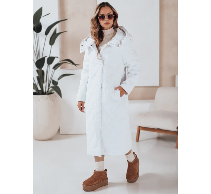 Dámská zimní bunda LIKEMIRA prošívaná bílá FashionStreet TY4928