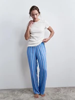 Mix & Match Trousers Viscose 01 - BLUE COMBINATION - TRIUMPH BLUE COMBINATION - TRIUMPH