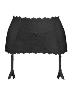 Dámský podvazkový pás 053/3 Carmela black - MAT
