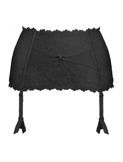 Dámský podvazkový pás 053/3 Carmela black - MAT Dámský podvazkový pás 053/3 Carmela black - MAT