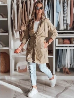 Dámská přechodná bunda NEWMOON khaki FashionStreet TY4786