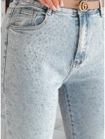 Dámské džínové kalhoty slim fit blue Dstreet model 21985543 - FashionStreet Dámské džínové kalhoty slim fit blue Dstreet model 21985543 - FashionStreet