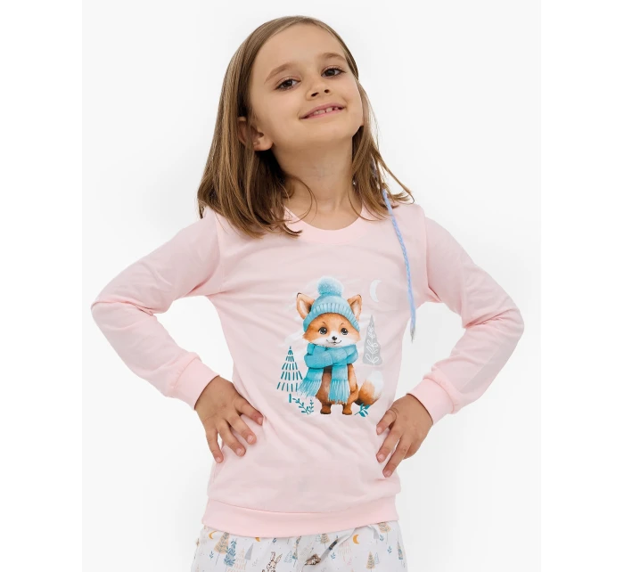 Dětské dívčí pyžamo model 21291744 Fox long/r 86128 - Cornette