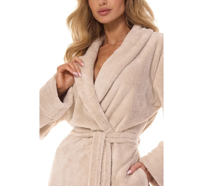 L&L 2413 Camelia dlouhý dámský župan M-2XL