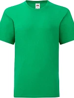 Fruit of the Loom Kids Iconic 150 T Dětské tričko 16.1023 kelly green